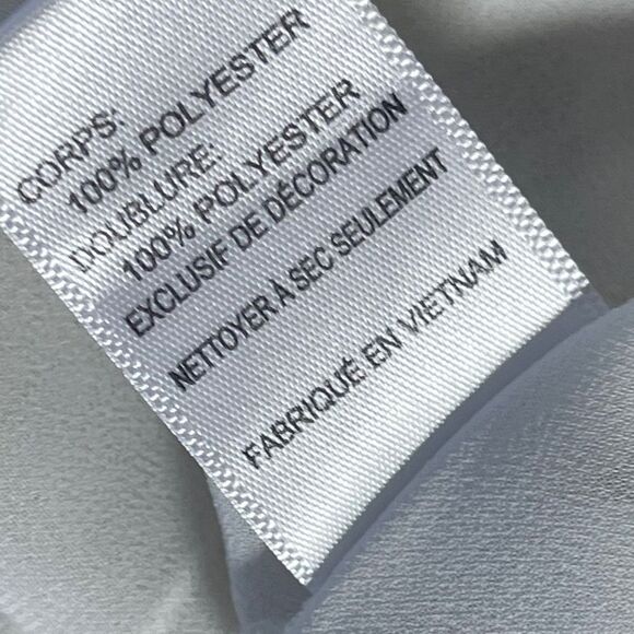 ASTR The Label White Floral Flow Lined Chemise Sz M - Picture 7 of 7